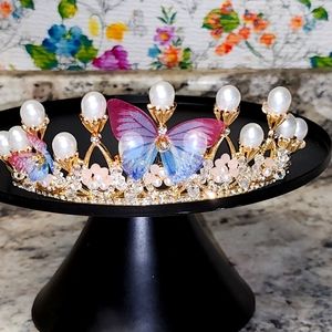 Collectible kids dress up tiara crown headband